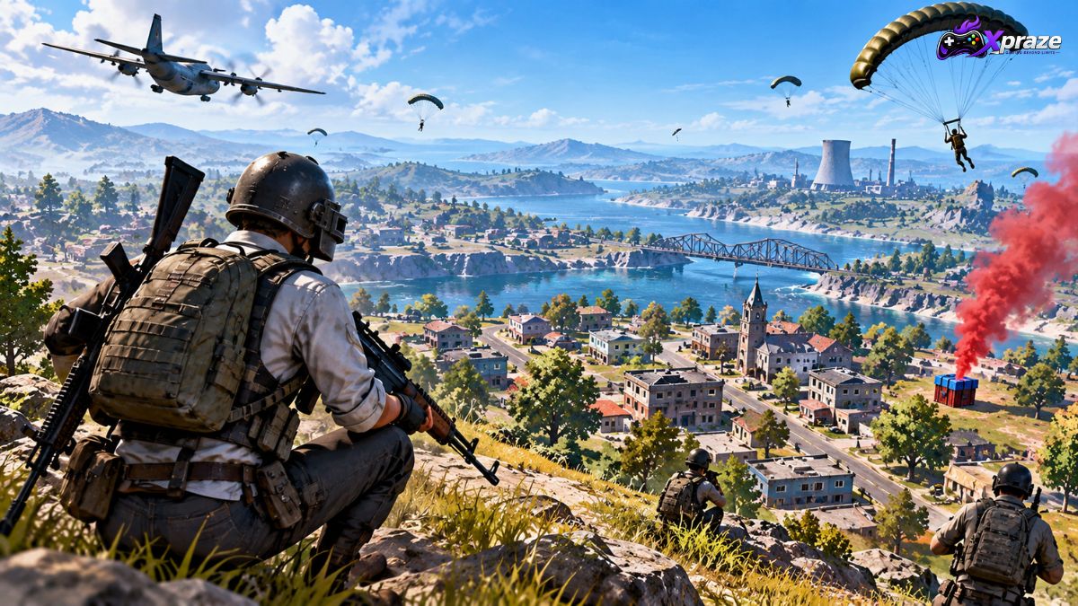 PUBG Mobile battle royale gameplay on Android