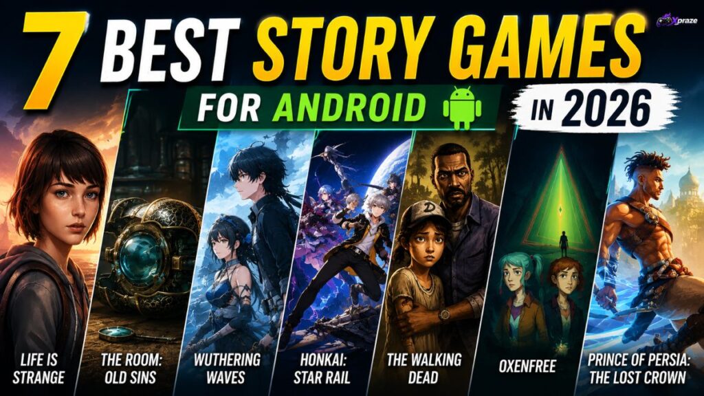 7 best story games for Android in 2026 featuring Life Is Strange, Wuthering Waves, Honkai Star Rail and more
