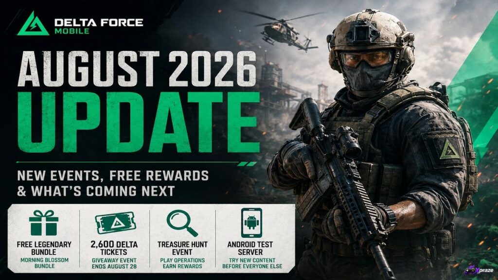 Delta Force Mobile August 2026 Update