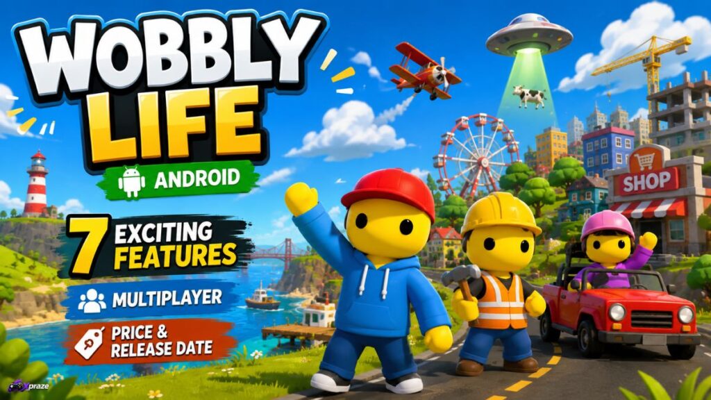 Wobbly Life Android game featuring multiplayer, exciting features, price and release date